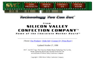 1998 Redesigned Home Page