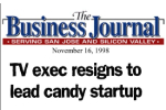 TV Exec Resigns to Lead Candy Startup